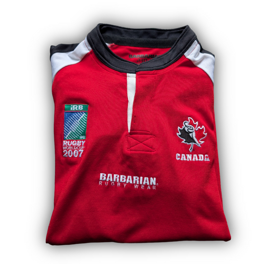 Canada 2007 Rugby World Cup Jersey mens XL