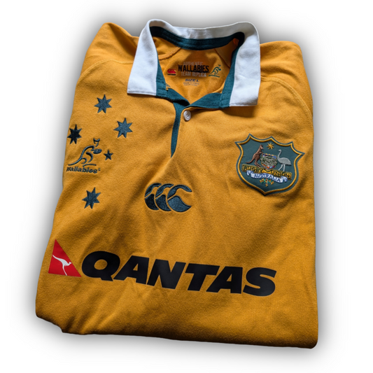 Canterbury Classic Australia 2000s Wallabies Rugby Jersey mens Large