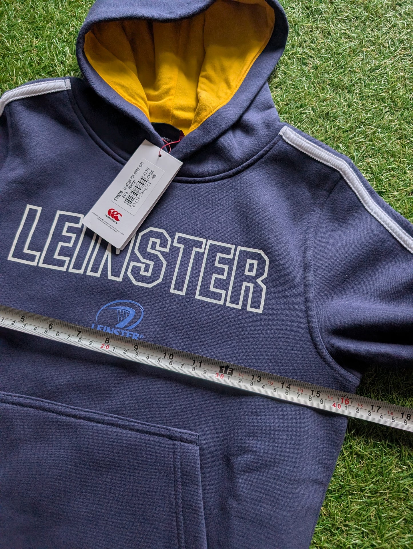 Canterbury Leinster Rugby Hoodie Kids Age 8 years New
