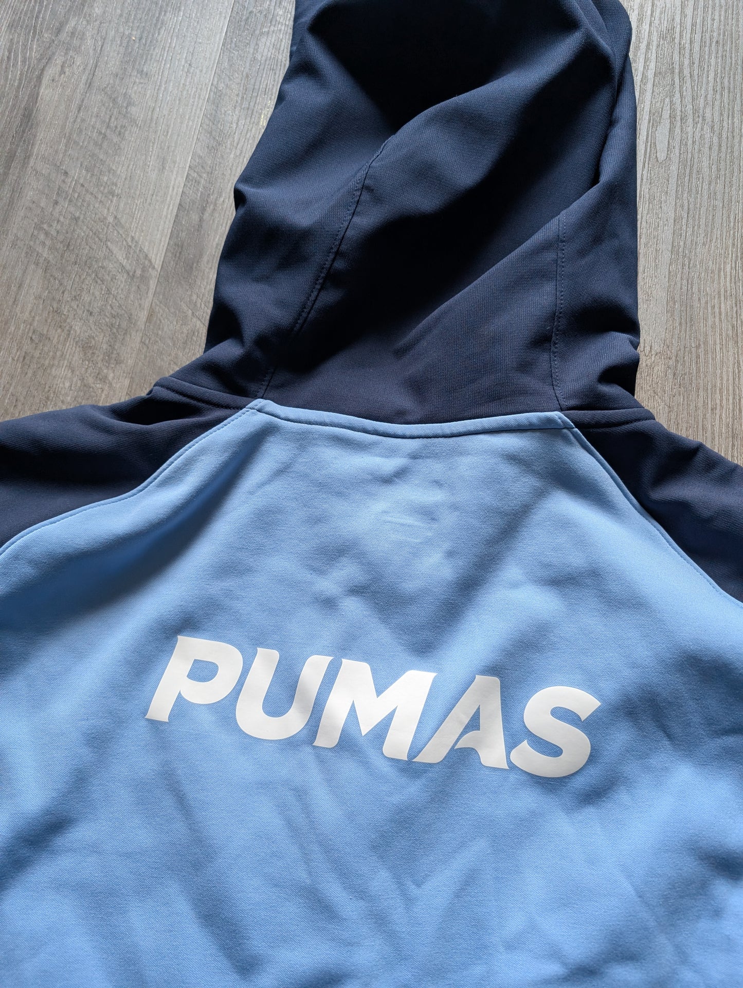 Nike Argentina Pumas Rugby Zipped Hoodie Jacket size mens 2XL