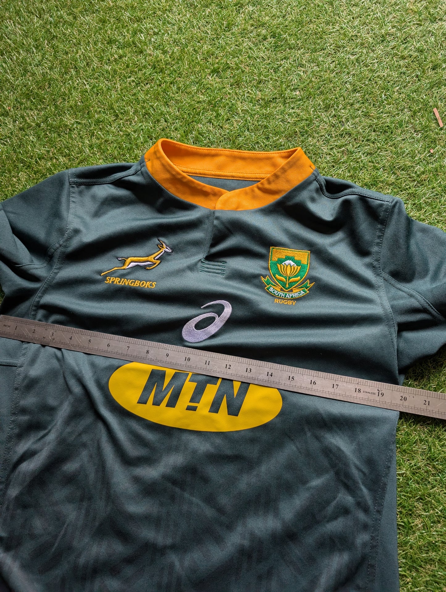 Asics South Africa Mens Rugby Jersey Size Large