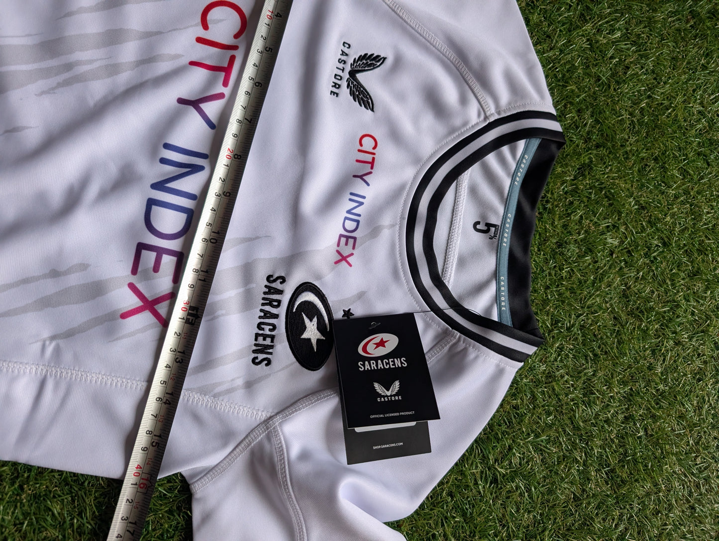 Castore Saracens Rugby Jersey Kids Youth Medium New