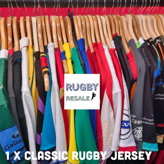 Classic Rugby Jersey - Single item Mystery Jersey or Choice on Livestream