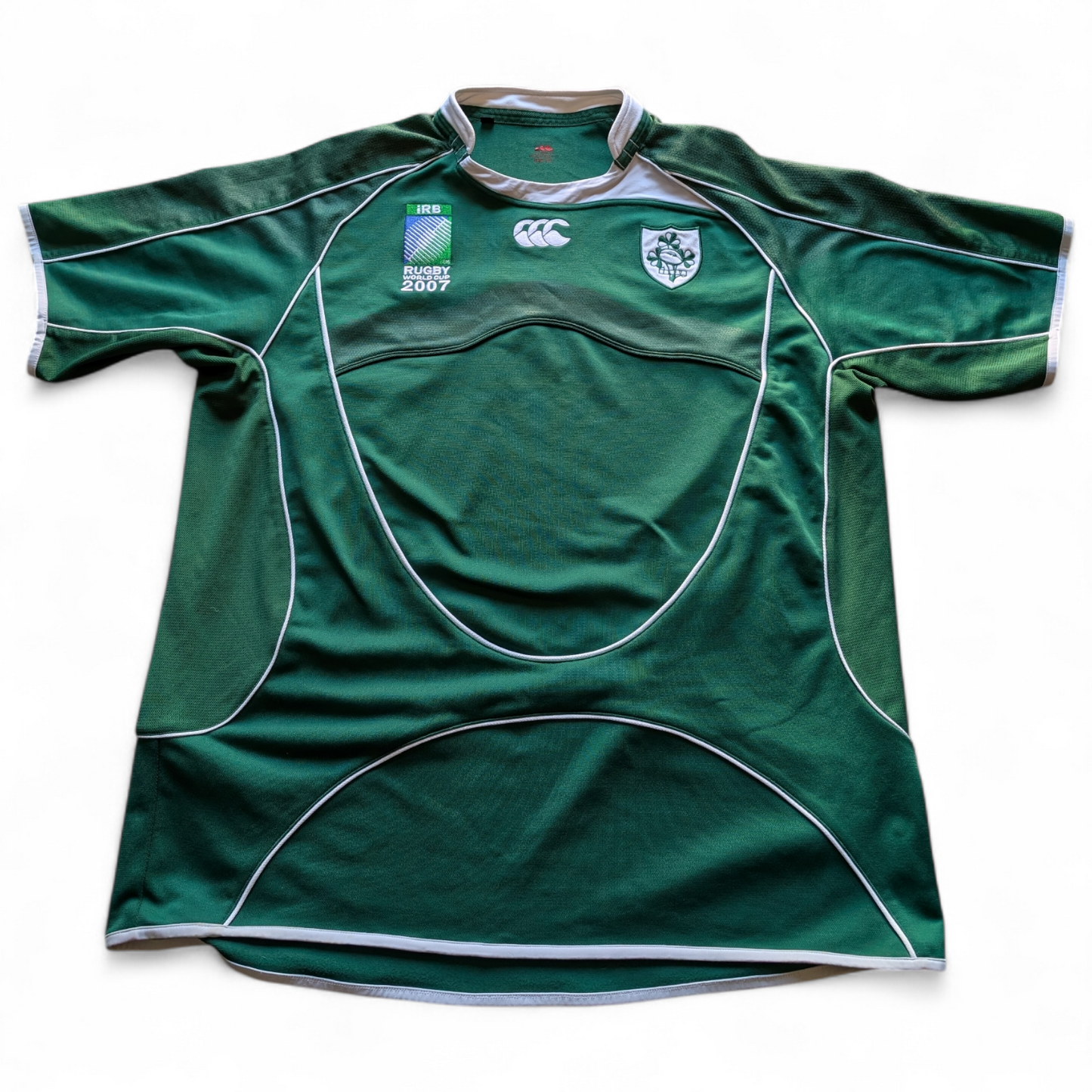 Canterbury Ireland 2007 Rugby World Cup Jersey size XXL