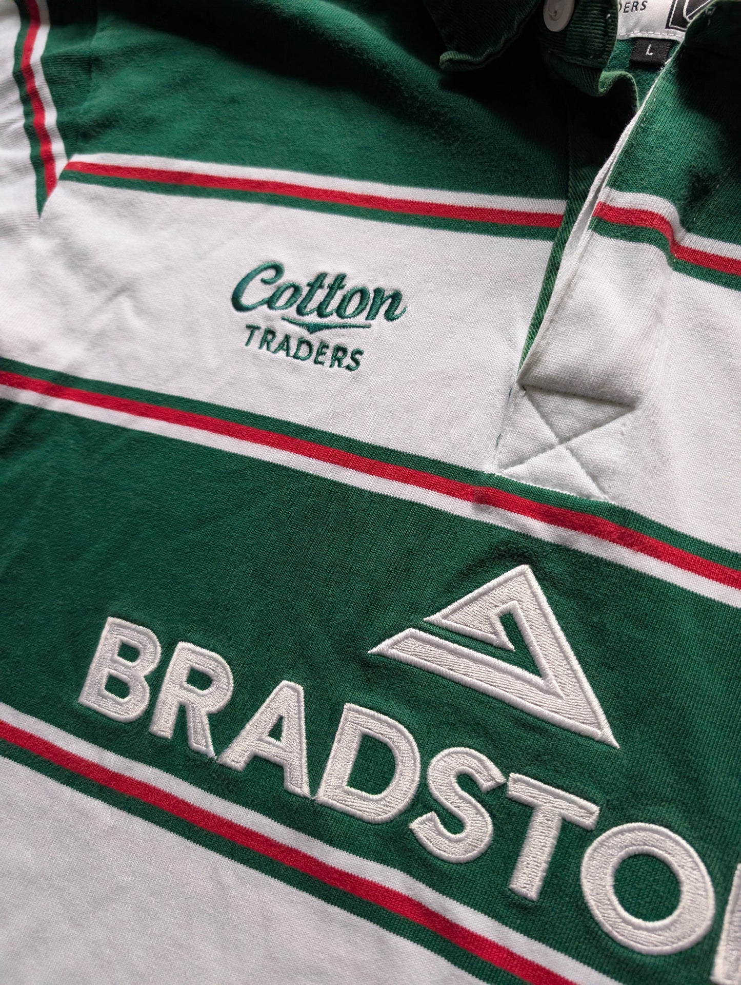 Cotton Traders Leicester Tigers Mens Classic Rugby Jersey size Large 2007/2008