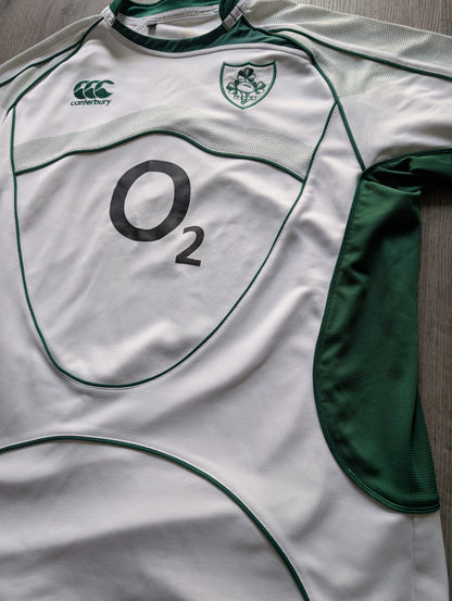 Canterbury Classic Ireland Away White Jersey Mens size 2XL