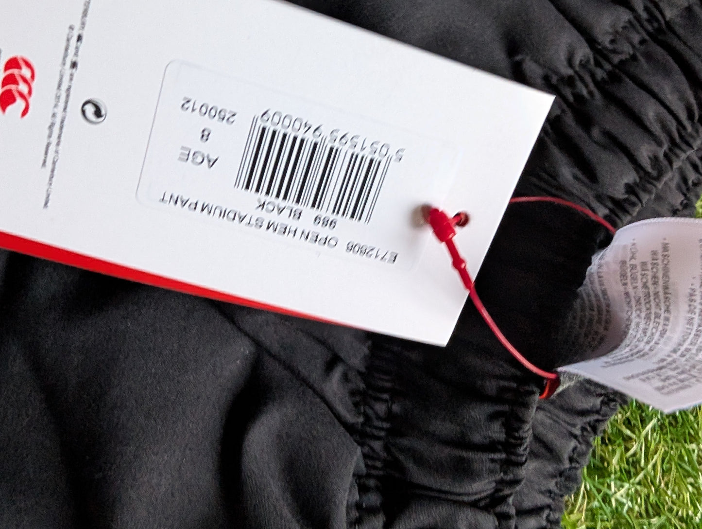 Canterbury Rugby Joggers Youth Age 8 New with tags