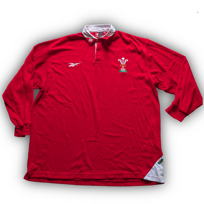 Reebok Wales 1999/2000 Mens Rugby Jersey Size 3Xl/4XL