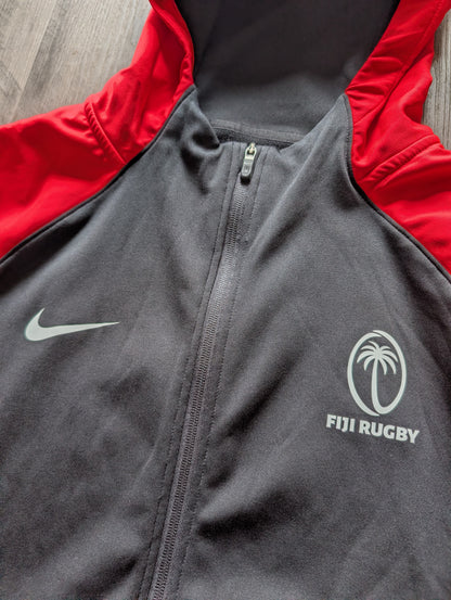 Nike Fiji Rugby Zipped Hoodie Jacket  Mens 2XL