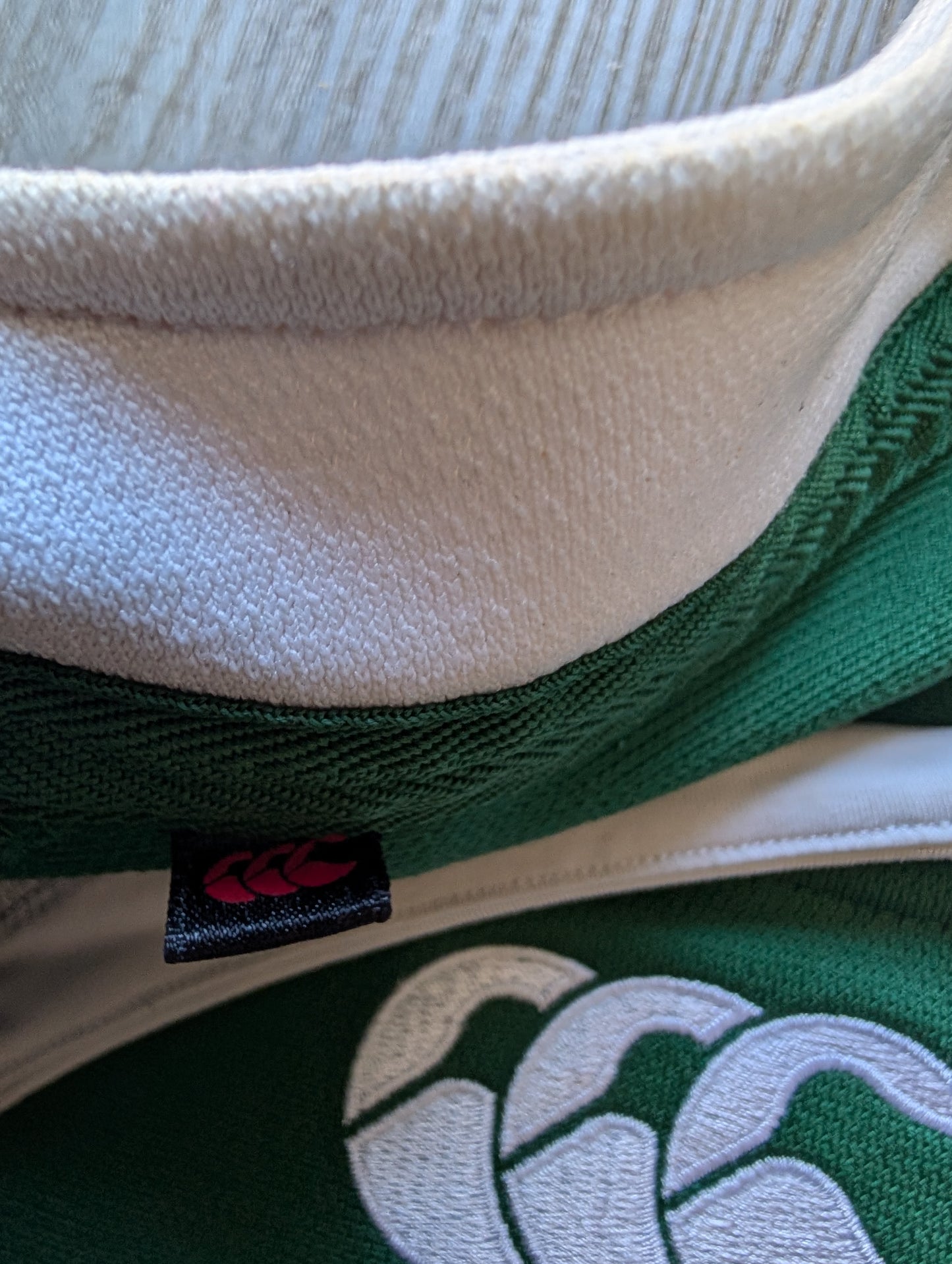 Canterbury Ireland 2007 Rugby World Cup Jersey size XXL