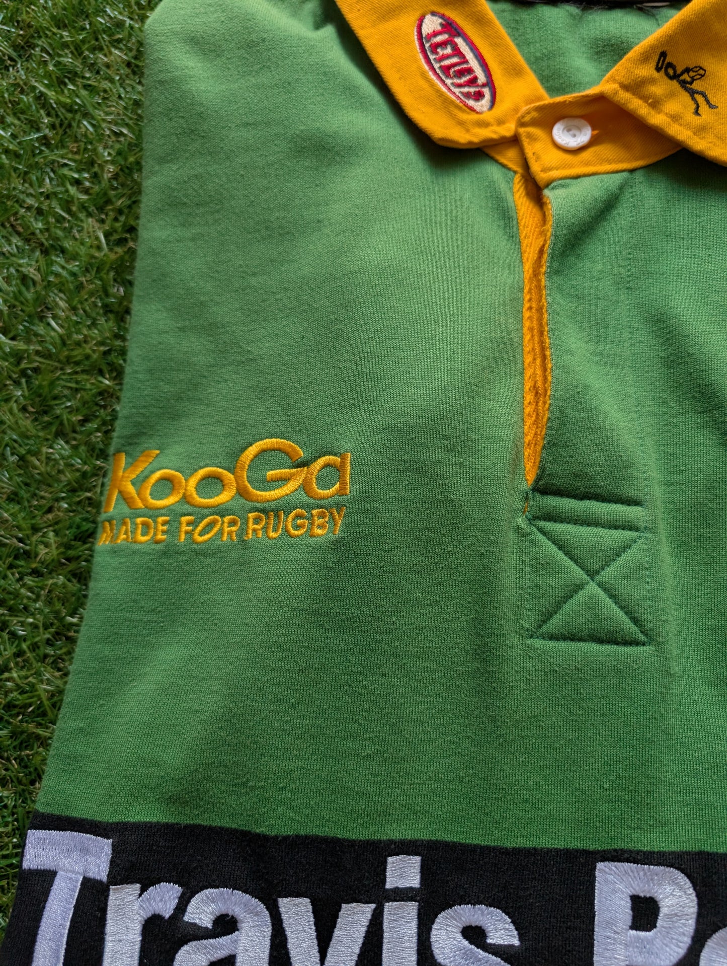 Classic Retro Northampton Saints Kooga mens rugby jersey - long sleeved XL