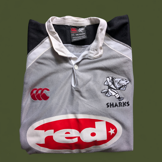 Canterbury Vintage Natal Sharks Rugby Jersey mens size XXL