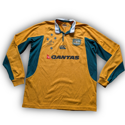 Canterbury Classic Australia 2000s Wallabies Rugby Jersey mens Large