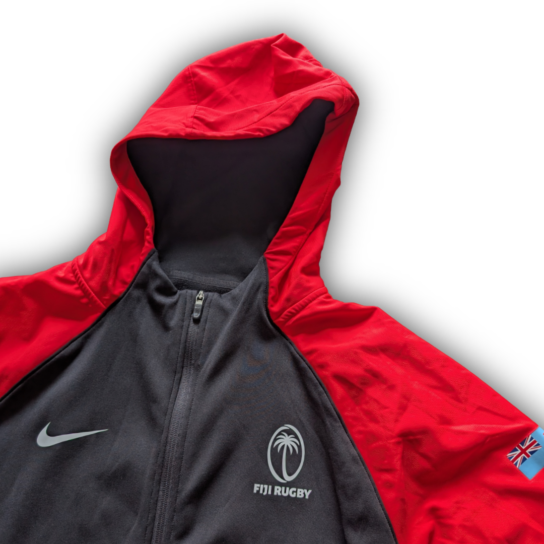Nike Fiji Rugby Zipped Hoodie Jacket  Mens 2XL