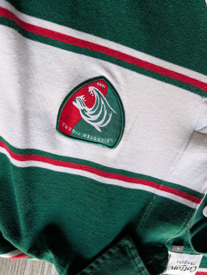Leicester Tigers Cotton Traders Vintage Rugby Jersey 2007/08 Season - Mens Large