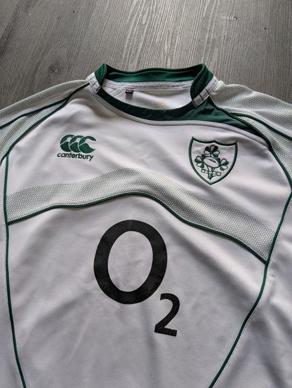 Canterbury Classic Ireland Away White Jersey Mens size 2XL