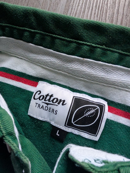 Cotton Traders Leicester Tigers Mens Classic Rugby Jersey size Large 2007/2008