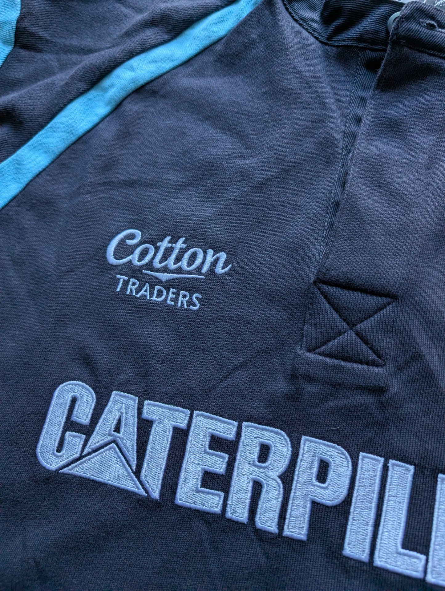 Leicester Tigers Cotton Traders Vintage Training Rugby Jersey - Mens XL
