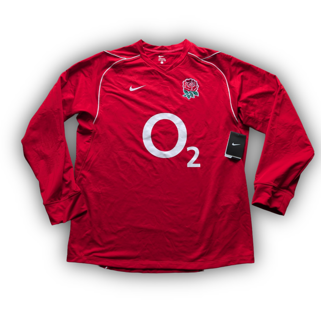Nike Classic England Rugby Training Long sleeved top size XL New