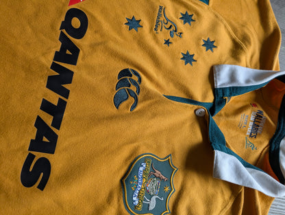 Canterbury Classic Australia 2000s Wallabies Rugby Jersey mens Large
