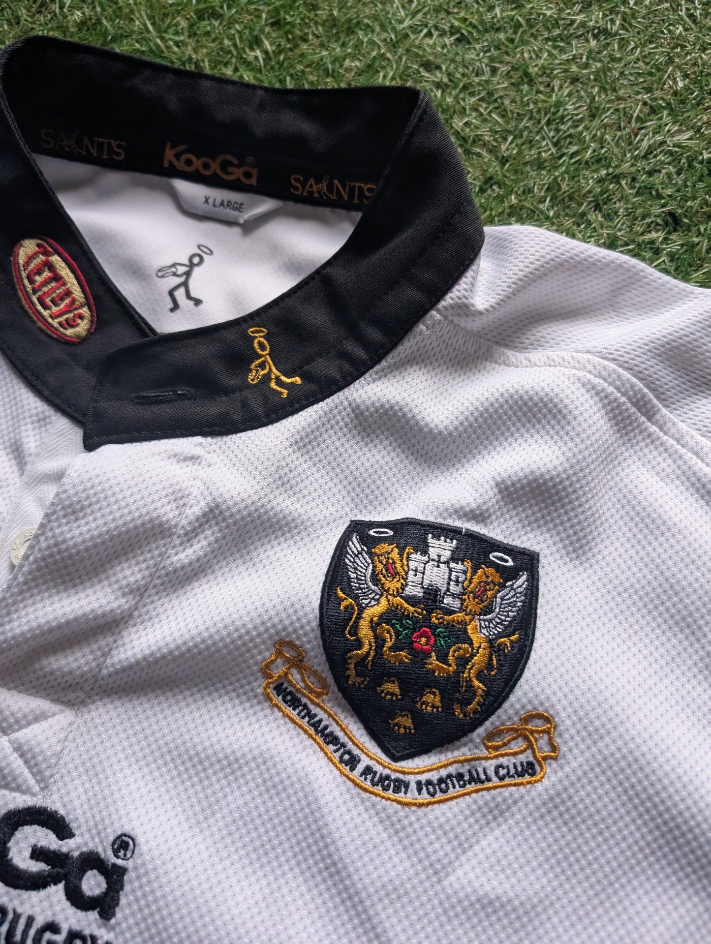 Kooga Northampton Saints mens rugby jersey XL Classic Vintage