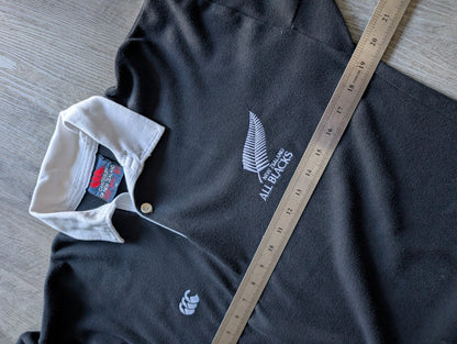 Canterbury Classic New Zealand All Blacks Mens Rugby Jersey Size Small long sleeved