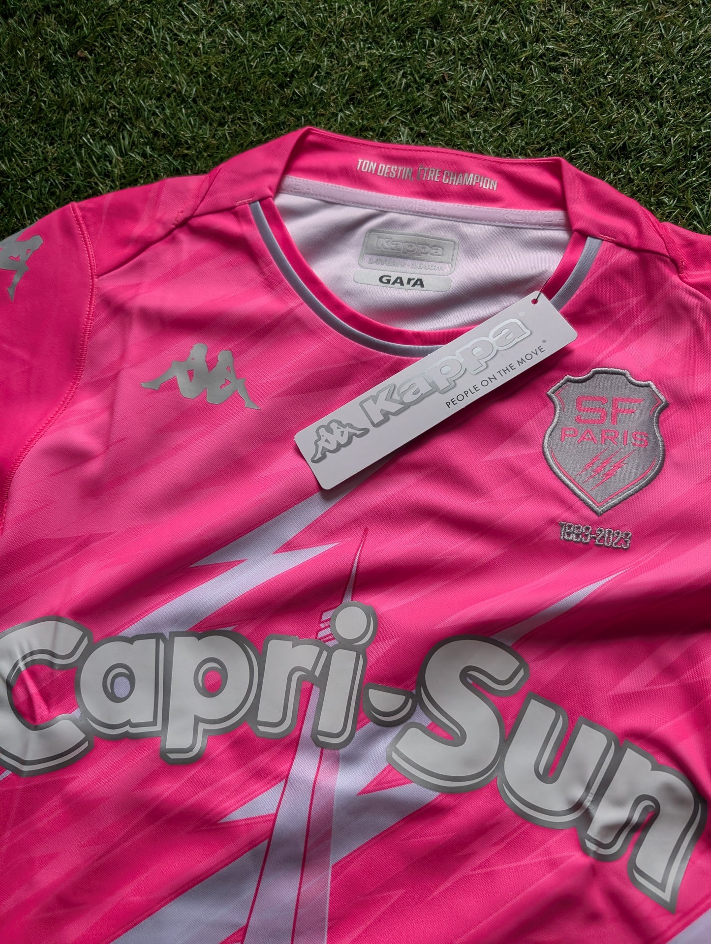Kappa Stade Francais Kids Rugby jersey Age 14 New