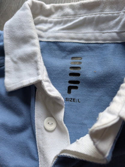 Cardiff R.F.C Vintage Fila Rugby Jersey Mens 2001/02 Season - size Large