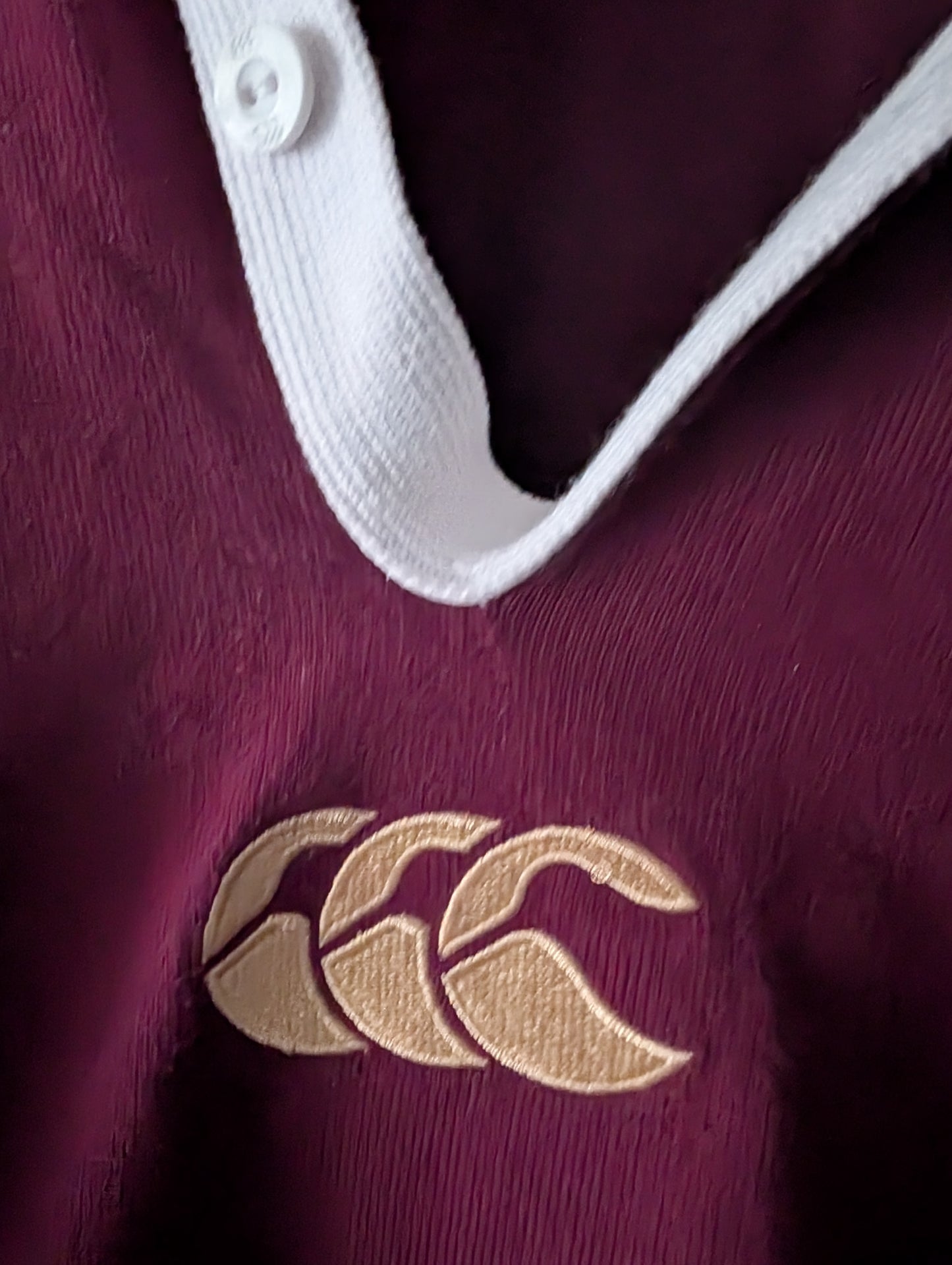 Canterbury Classic Queensland State of Origin Cotton Rugby Jersey Mens Medium XXXX