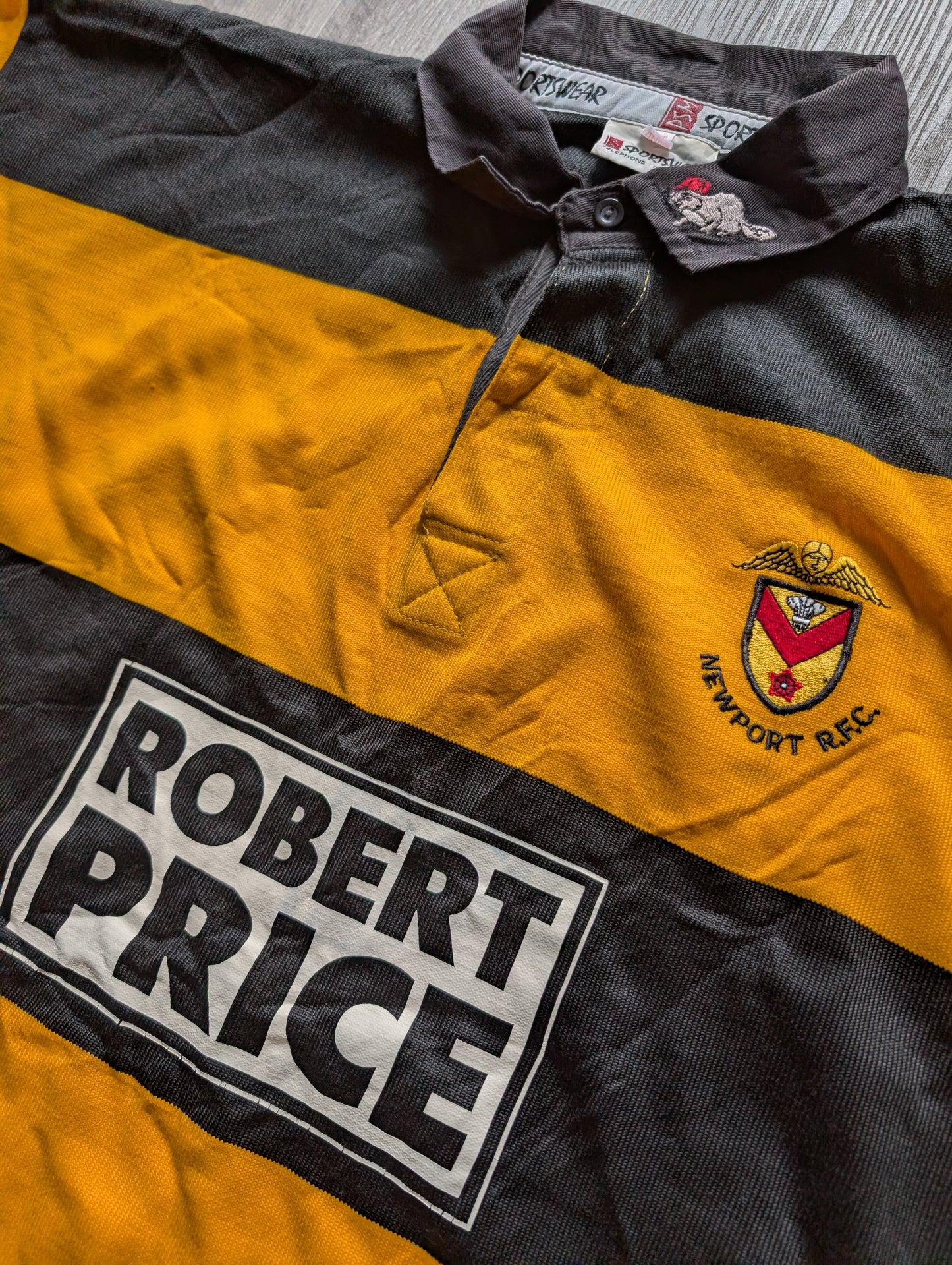 Newport RFC.Vintage rugby jersey 1999/2000 season 2XL Mens