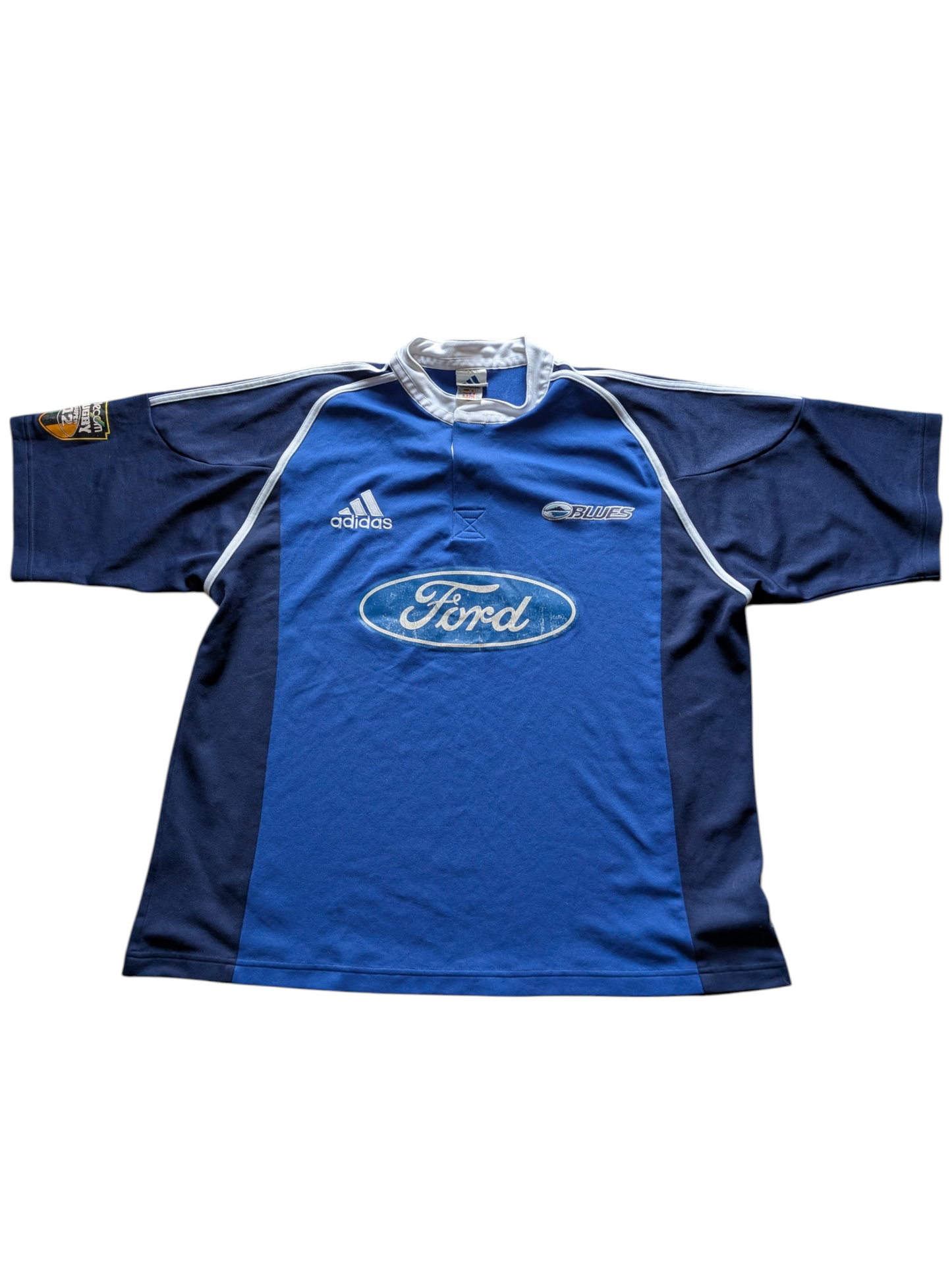 Adidas Auckland Blues Mens Classic Rugby Jersey size 2XL