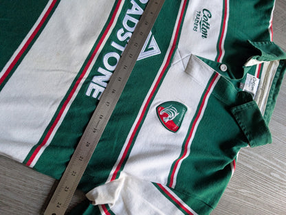 Leicester Tigers Cotton Traders Vintage Rugby Jersey 2007/08 Season - Mens Large