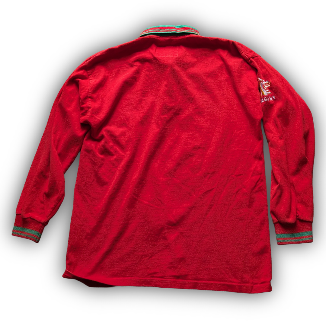 Cotton Traders Classic Wales Rugby Jersey men's size Medium