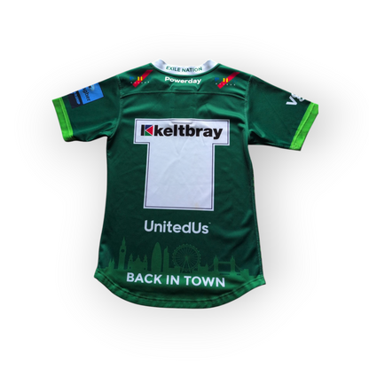 BLK London Irish Signed Rugby Jersey - Large mens