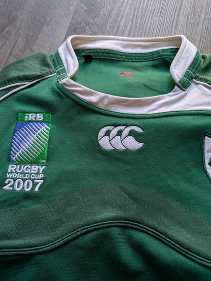 Canterbury Ireland 2007 Rugby World Cup Jersey size XXL