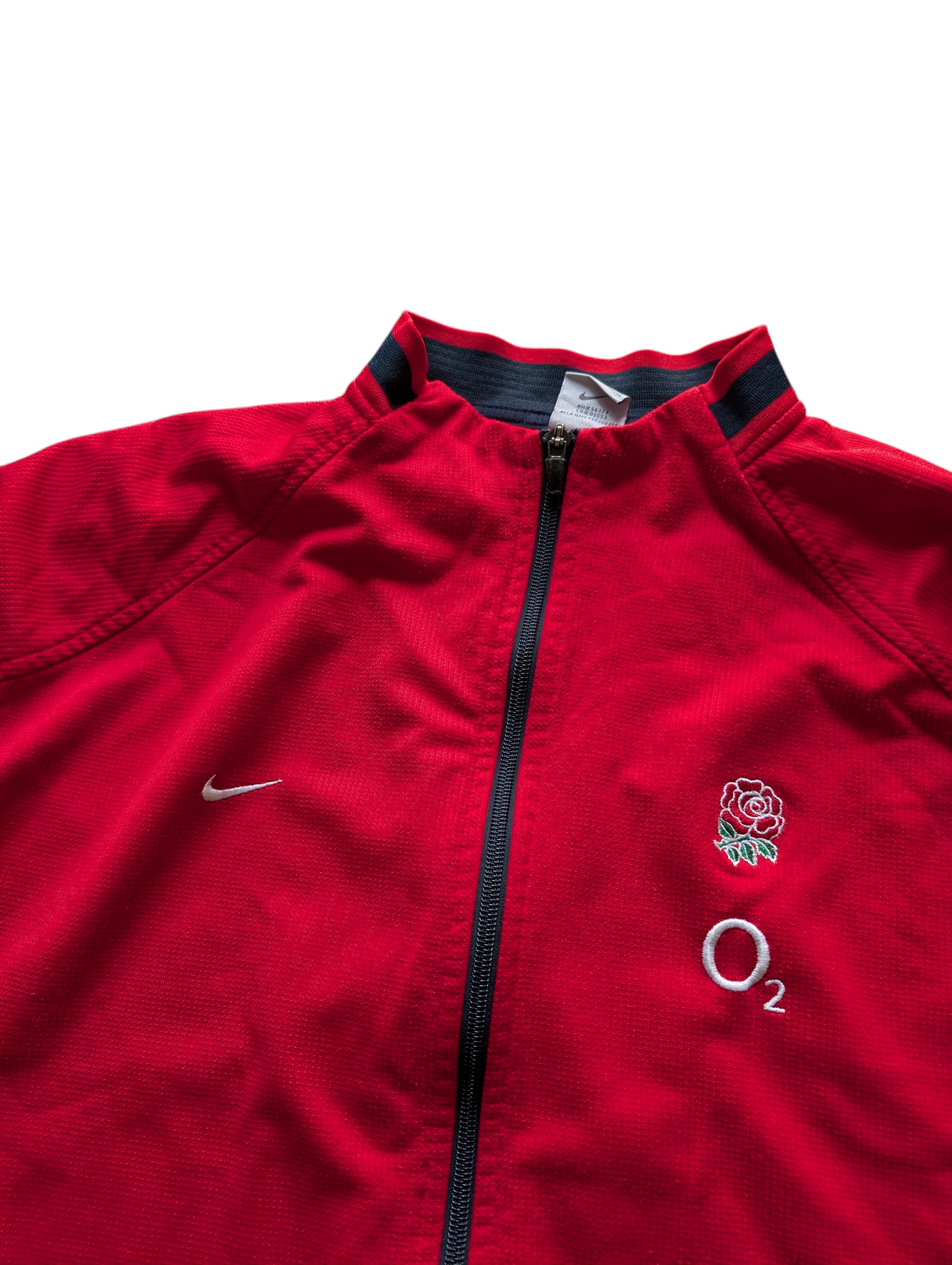 Nike Classic England Rugby Jacket full zipped tracksuit top size XL