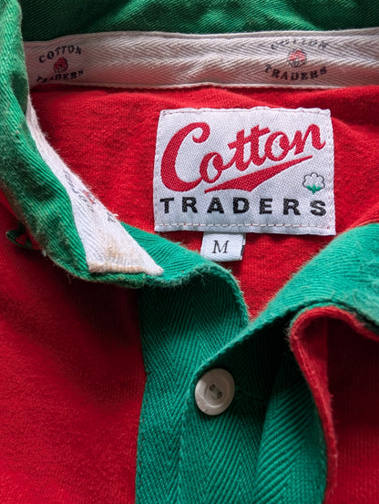 Cotton Traders Classic Wales Rugby Jersey men's size Medium