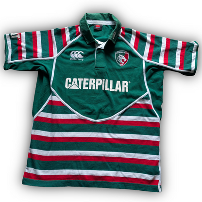 Canterbury Leicester Tigers Cotton Rugby Jersey mens size Large