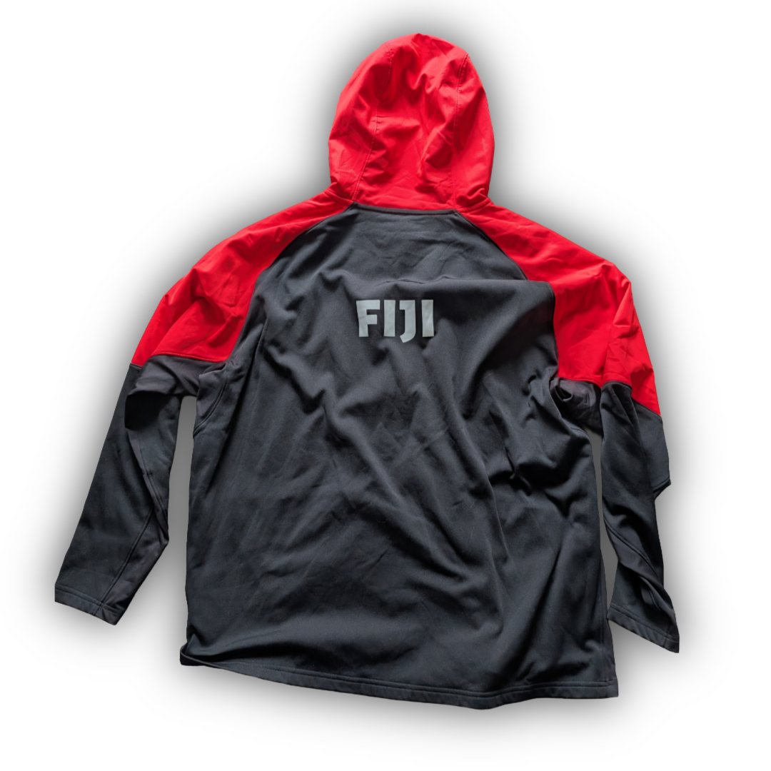 Nike Fiji Rugby Zipped Hoodie Jacket  Mens 2XL