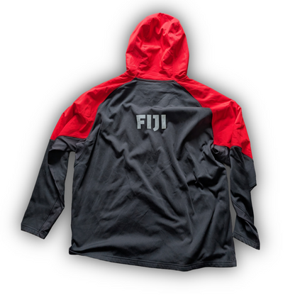 Nike Fiji Rugby Zipped Hoodie Jacket  Mens 2XL