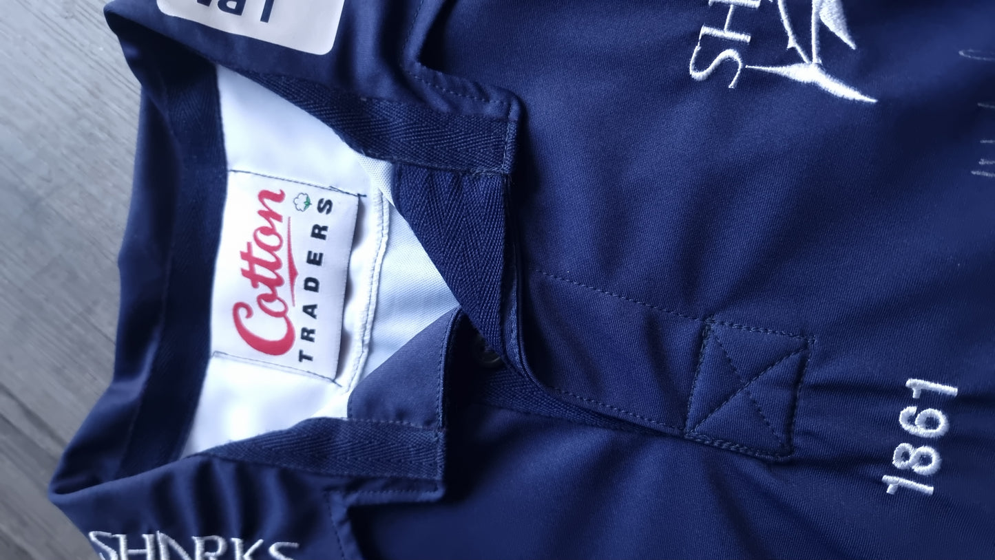 Sale Sharks Fully Signed Cotton Traders vintage Rugby jersey XL mens