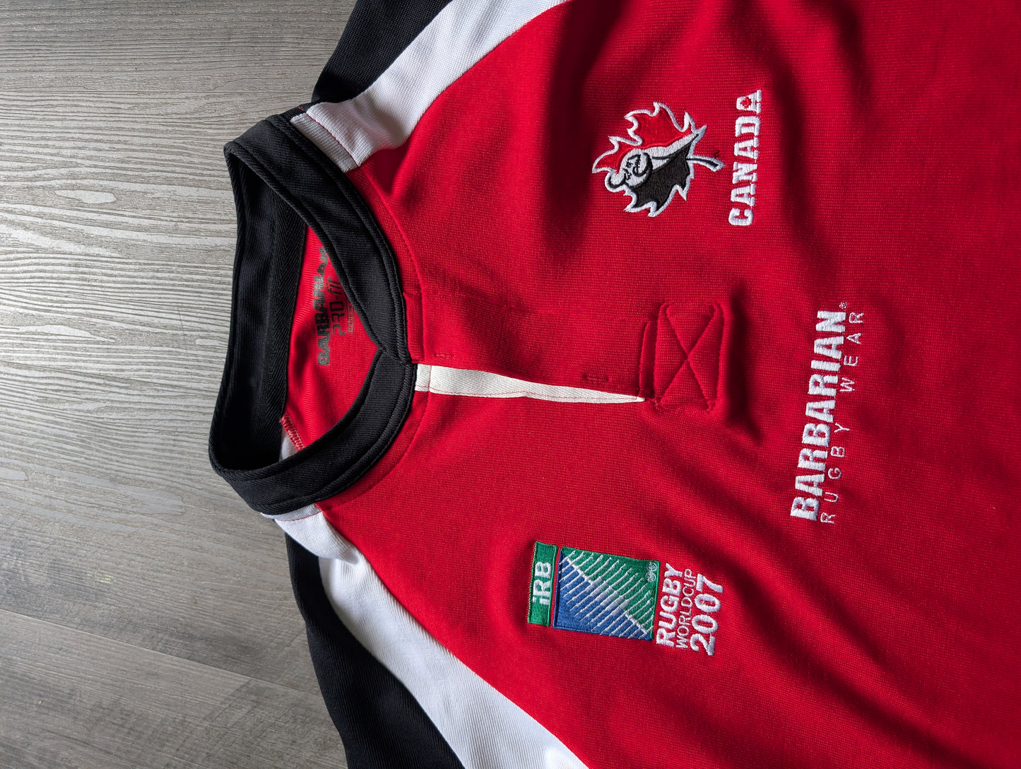 Canada 2007 Rugby World Cup Jersey mens XL