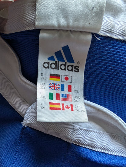 Adidas Auckland Blues Mens Classic Rugby Jersey size 2XL