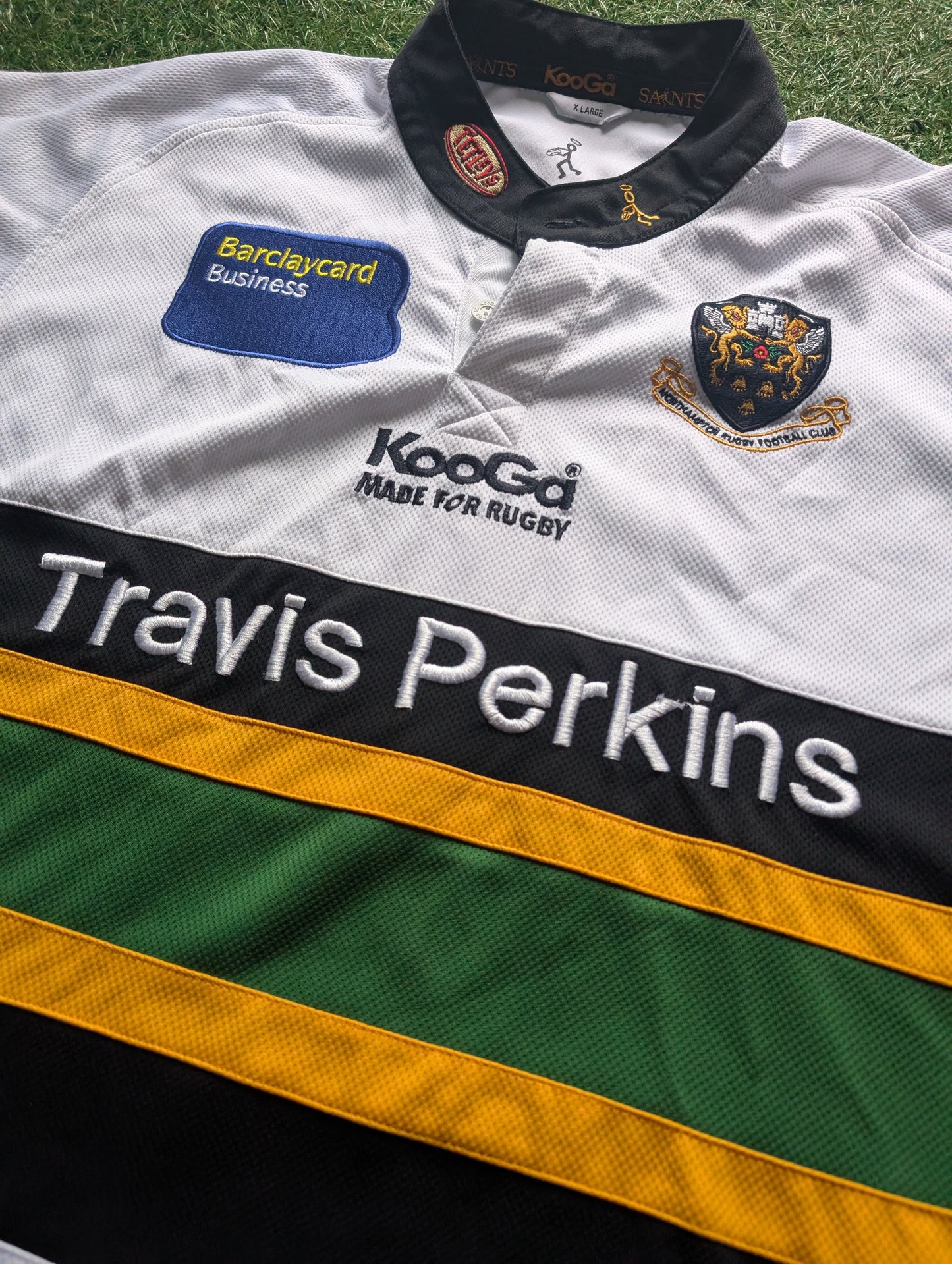 Kooga Northampton Saints mens rugby jersey XL Classic Vintage