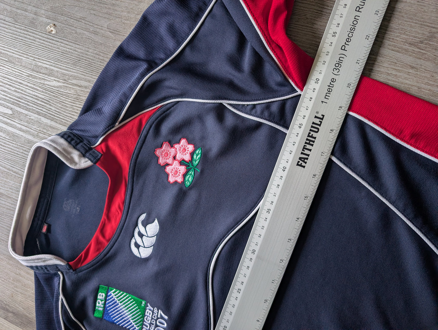 Canterbury Japan 2007 Rugby World Cup Jersey Mens Large
