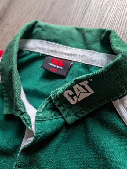 Canterbury Leicester Tigers Cotton Rugby Jersey mens size Large
