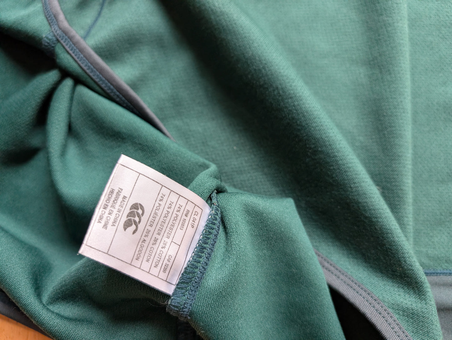 Classic Canterbury South Africa Springboks rugby jersey shirt top Large mens