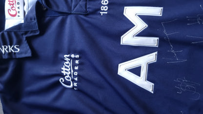 Sale Sharks Fully Signed Cotton Traders vintage Rugby jersey XL mens
