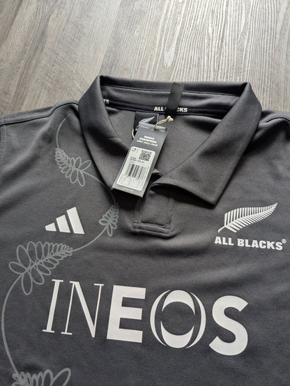 Adidas New Zealand All Blacks mens Rugby Jersey 2XL New with tags