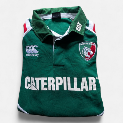 Canterbury Leicester Cotton Rugby Jersey 2012/13 Long Sleeved size 2XL